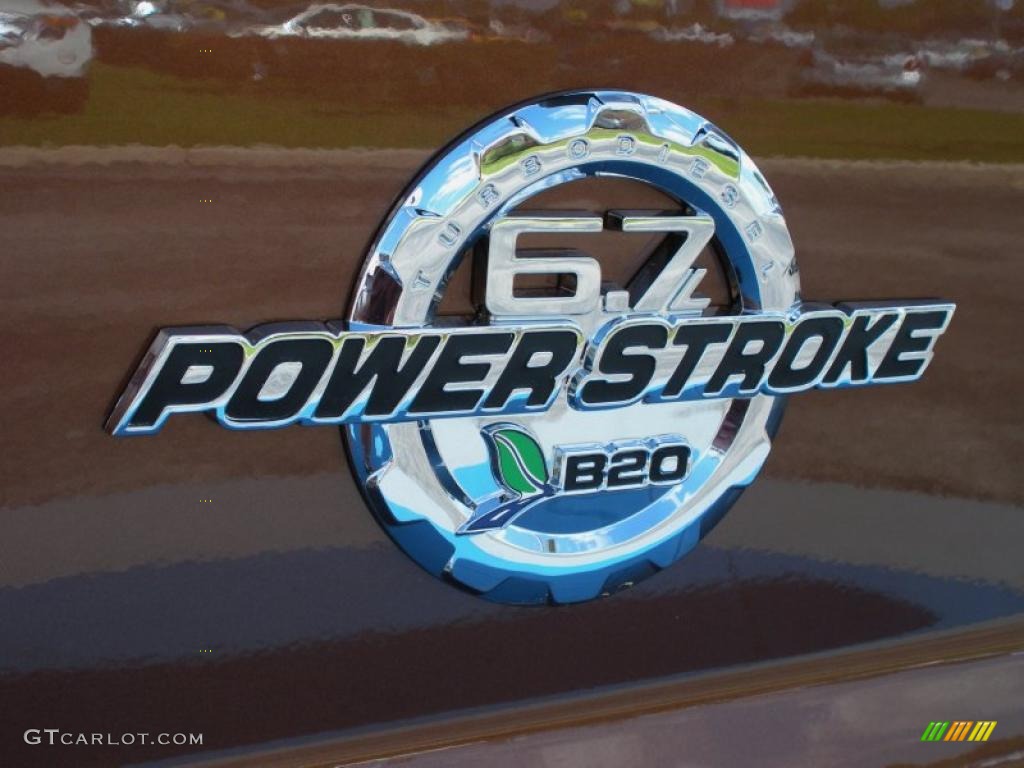 2011 F250 Super Duty Lariat Crew Cab 4x4 - Golden Bronze Metallic / Adobe Beige photo #5