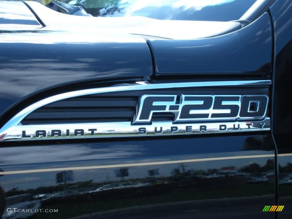 2011 Ford F250 Super Duty Lariat Crew Cab 4x4 Marks and Logos Photo #46107494