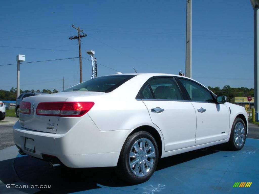 White Platinum Tri-Coat 2011 Lincoln MKZ Hybrid Exterior Photo #46107563