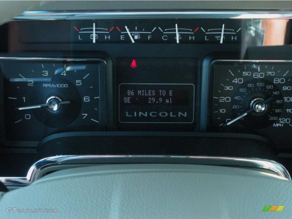 2011 Lincoln Navigator 4x2 Gauges Photo #46107851