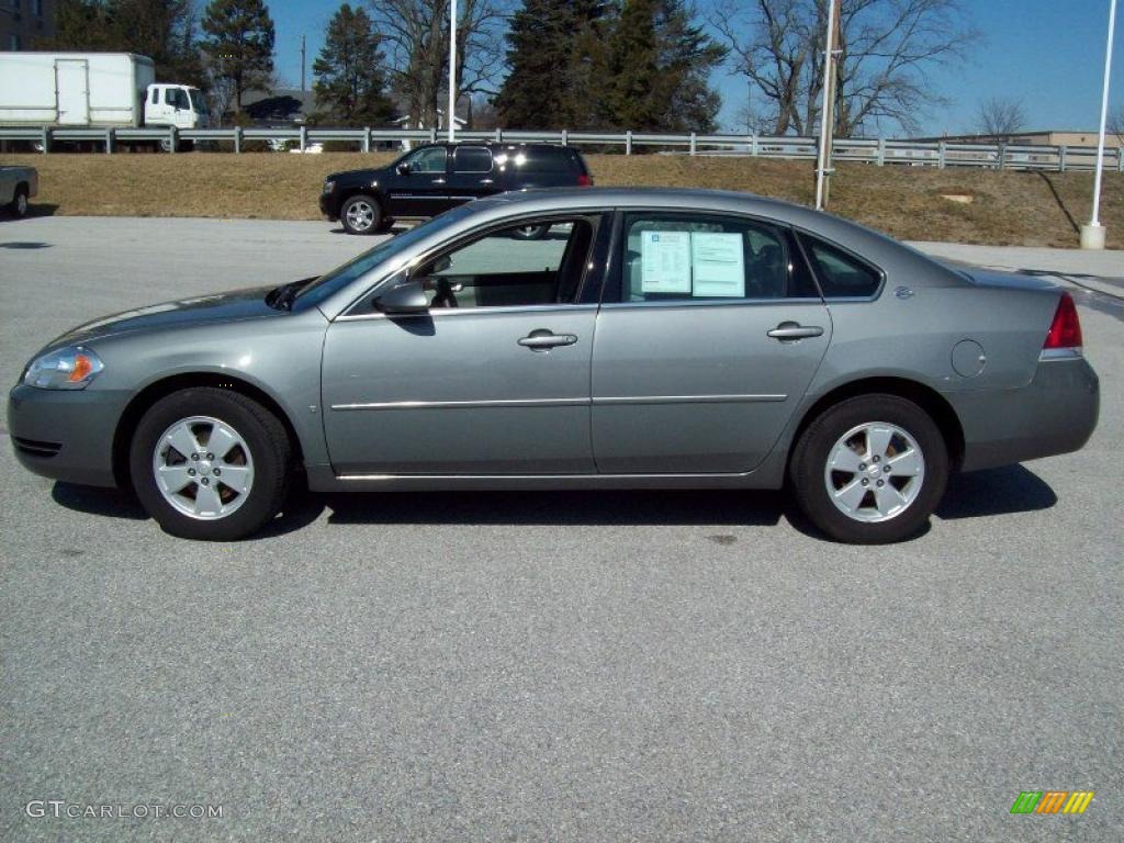 Dark Silver Metallic 2007 Chevrolet Impala LT Exterior Photo #46108211