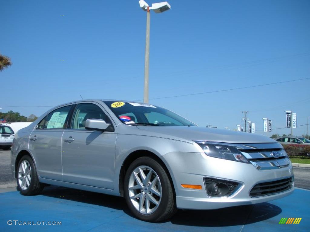 2010 Fusion SEL V6 - Brilliant Silver Metallic / Medium Light Stone photo #7