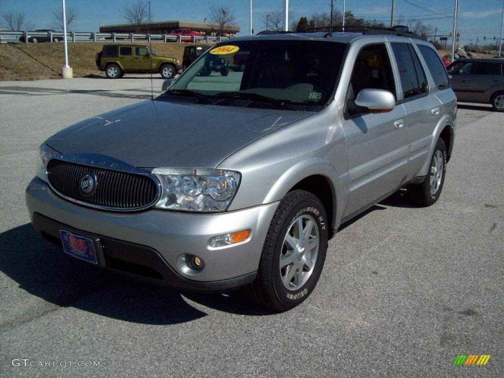 Platinum Metallic 2004 Buick Rainier CXL AWD Exterior Photo #46108919