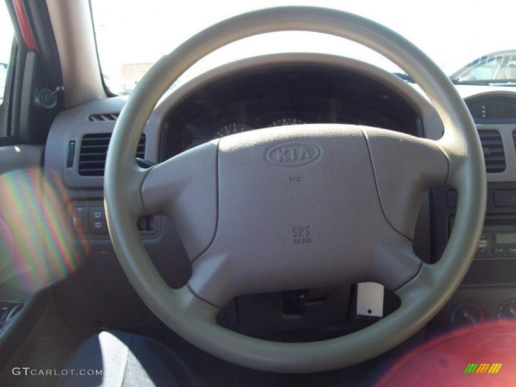 2004 Kia Rio Cinco Wagon Steering Wheel Photos