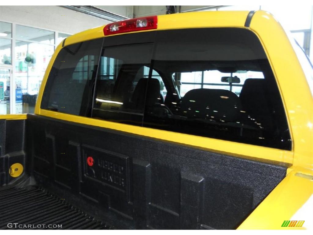 2008 Ram 1500 Sport Quad Cab 4x4 - Detonator Yellow / Medium Slate Gray photo #20