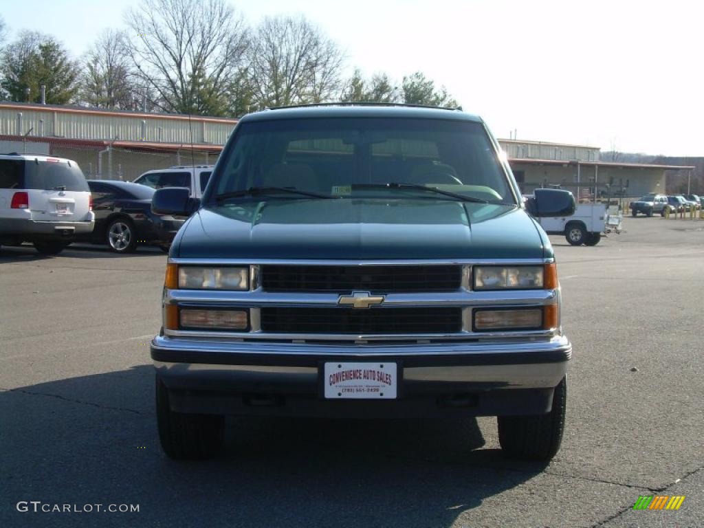 1996 Tahoe 4x4 - Emerald Green Metallic / Tan photo #3
