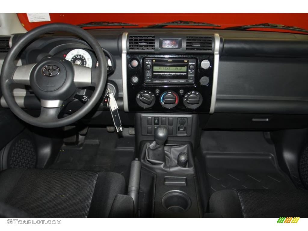 2007 Toyota FJ Cruiser 4WD Dark Charcoal Dashboard Photo #46110356