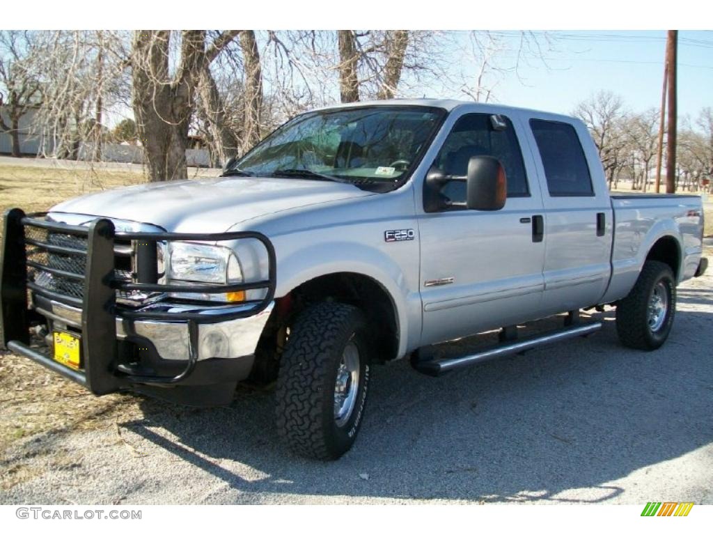 2004 F250 Super Duty FX4 Crew Cab 4x4 - Silver Metallic / Medium Flint photo #1