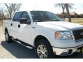 2008 Oxford White Ford F150 Lariat SuperCrew 4x4  photo #1