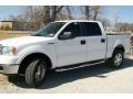 2008 Oxford White Ford F150 Lariat SuperCrew 4x4  photo #7