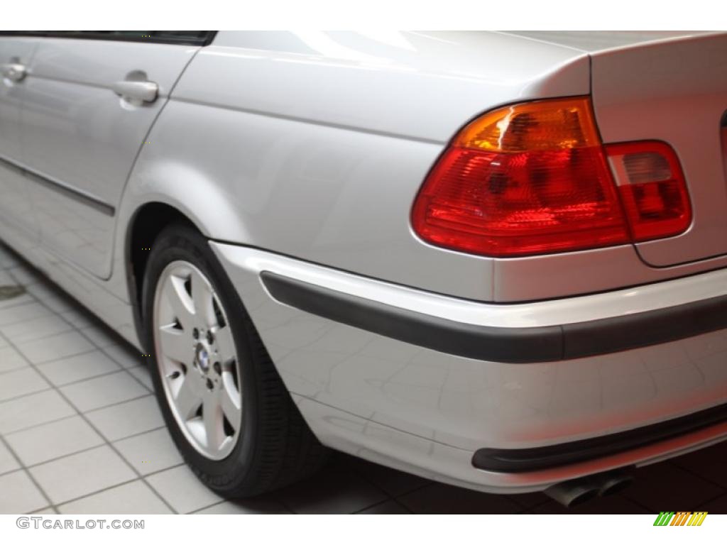 2001 3 Series 325i Sedan - Titanium Silver Metallic / Grey photo #19