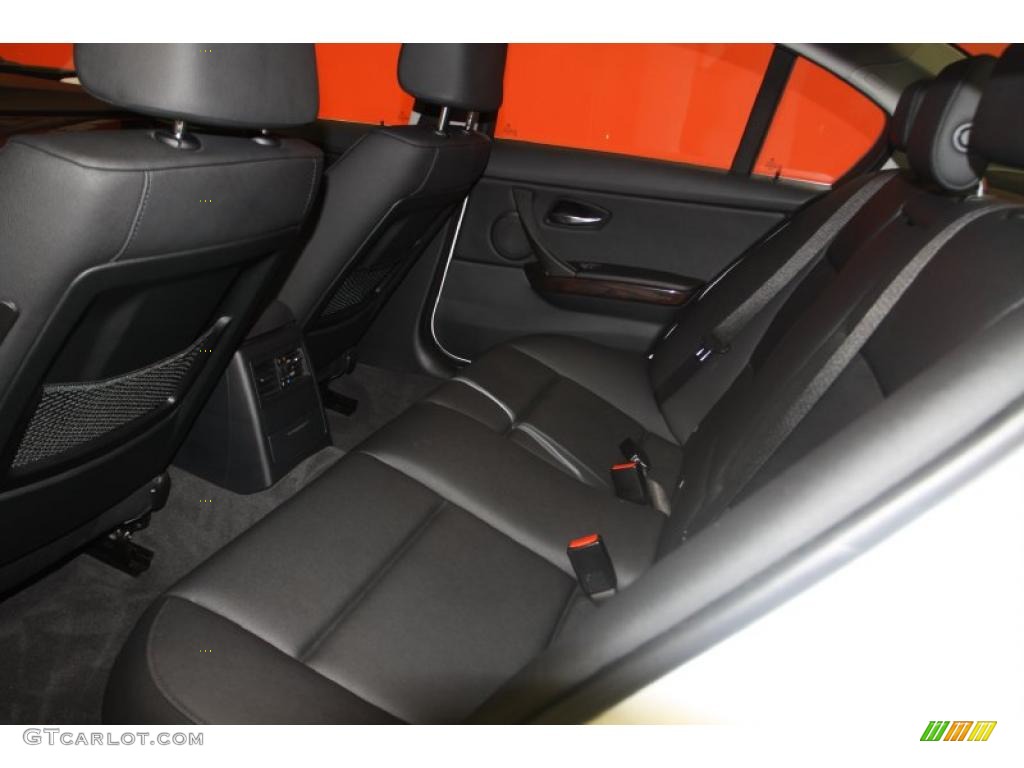 2008 3 Series 335i Sedan - Alpine White / Black photo #7
