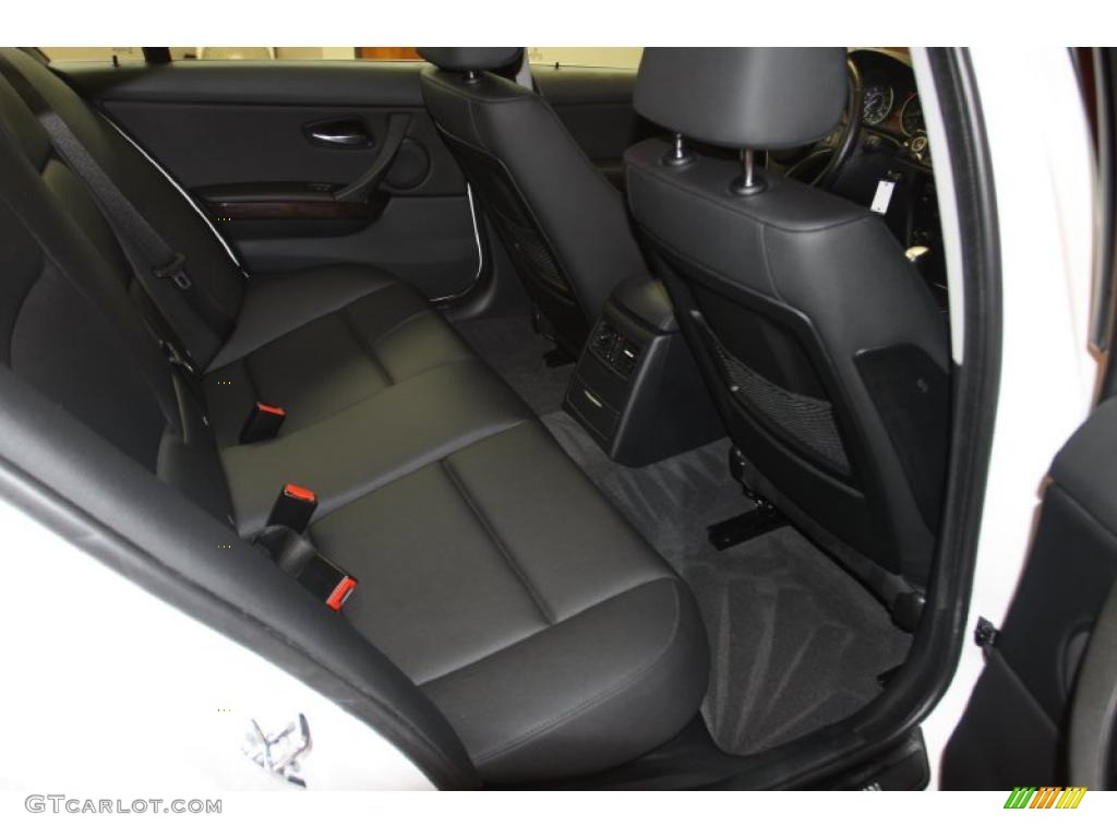 2008 3 Series 335i Sedan - Alpine White / Black photo #29