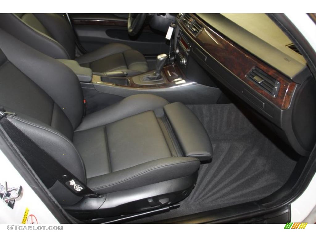 2008 3 Series 335i Sedan - Alpine White / Black photo #31