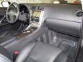 Black 2010 Lexus IS 350C Convertible Dashboard