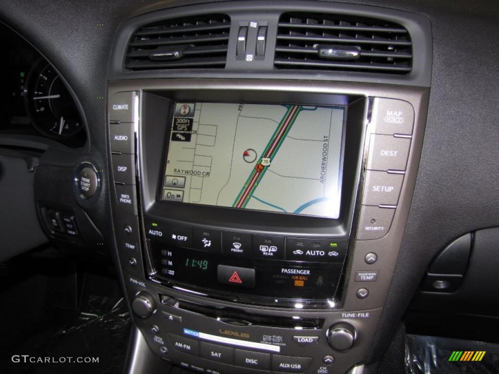 2010 Lexus IS 350C Convertible Navigation Photo #46113119