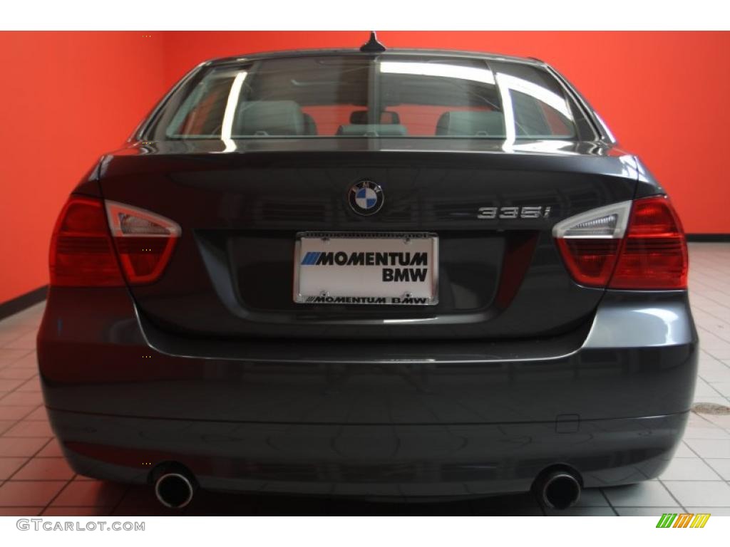 2008 3 Series 335i Sedan - Sparkling Graphite Metallic / Gray photo #18