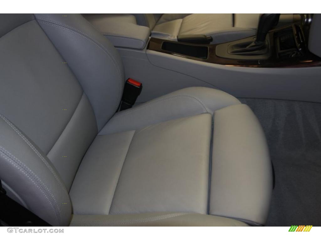 2008 3 Series 335i Sedan - Sparkling Graphite Metallic / Gray photo #50