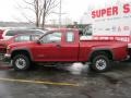 2004 Dark Cherry Red Metallic Chevrolet Colorado Extended Cab 4x4  photo #11