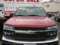 2004 Dark Cherry Red Metallic Chevrolet Colorado Extended Cab 4x4  photo #13