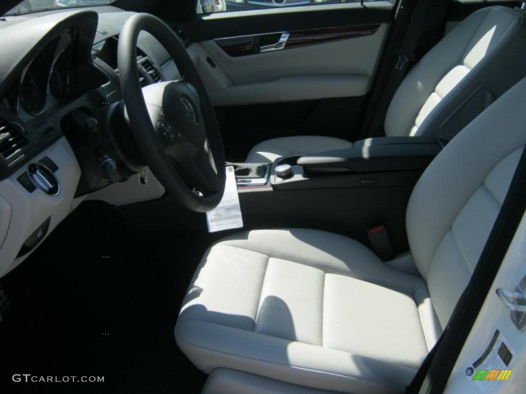 Grey/Black Interior 2011 Mercedes-Benz C 300 Sport Photo #46113593