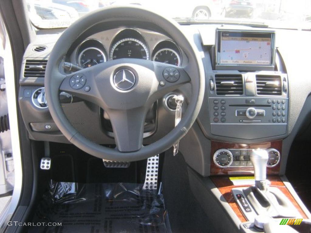 2011 Mercedes-Benz C 300 Sport Black Dashboard Photo #46113674