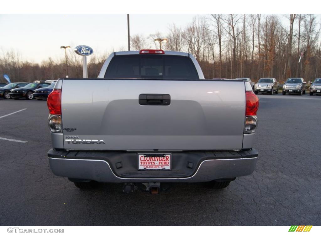 2007 Tundra SR5 Double Cab - Silver Sky Metallic / Graphite Gray photo #4