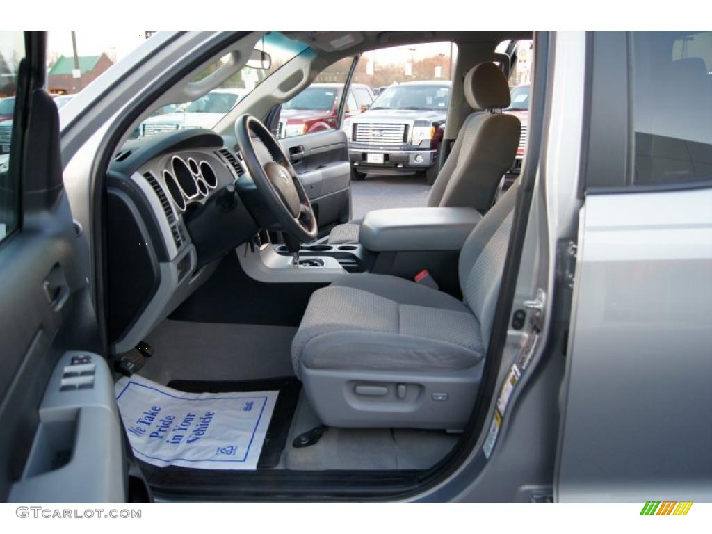 2007 Tundra SR5 Double Cab - Silver Sky Metallic / Graphite Gray photo #8