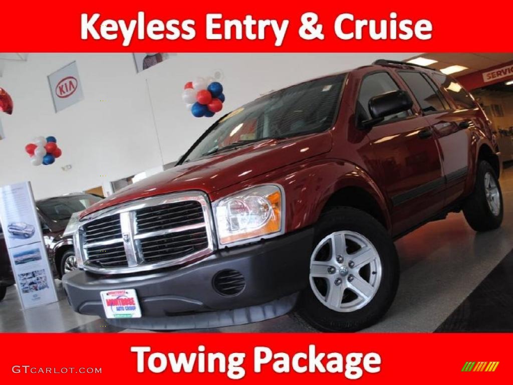 Inferno Red Crystal Pearl Dodge Durango