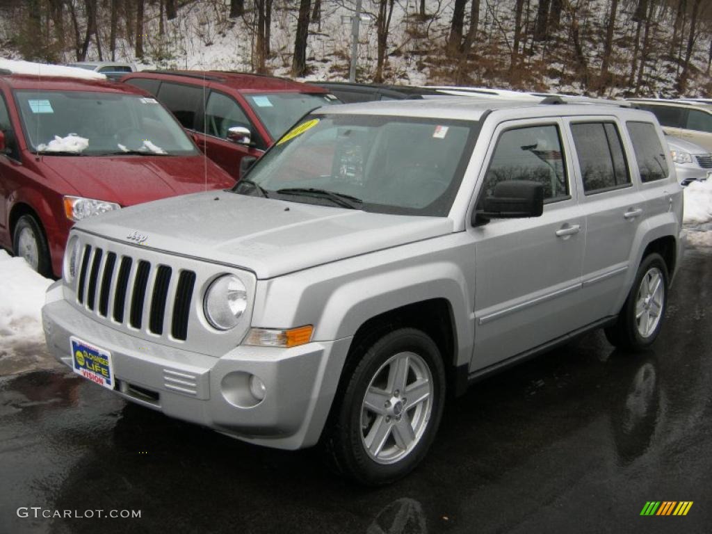 Bright Silver Metallic 2010 Jeep Patriot Limited 4x4 Exterior Photo #46116236