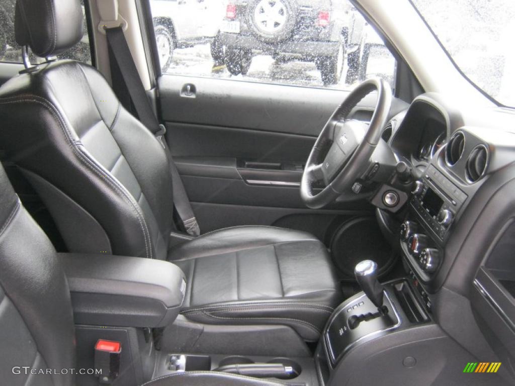 Dark Slate Gray Interior 2010 Jeep Patriot Limited 4x4 Photo #46116272