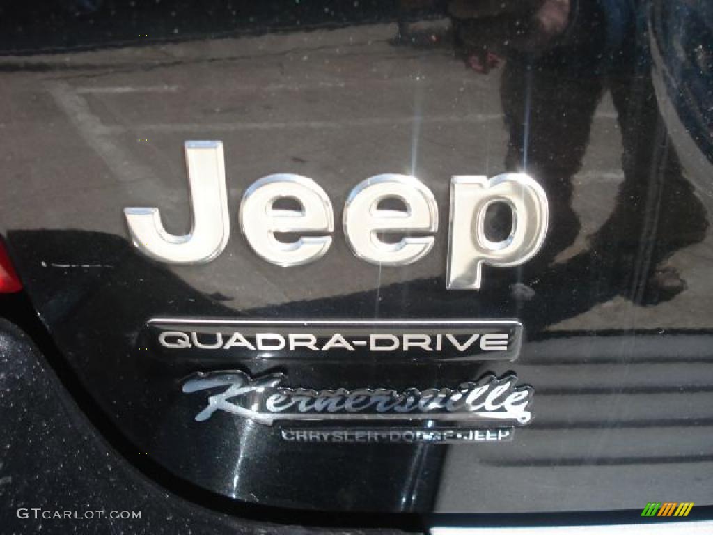 2004 Grand Cherokee Overland 4x4 - Brillant Black Crystal Pearl / Dark Slate Gray photo #39