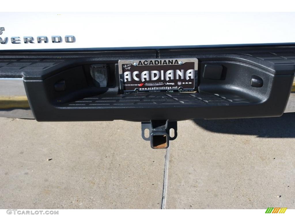 2009 Silverado 1500 LT Extended Cab - Summit White / Light Titanium photo #5