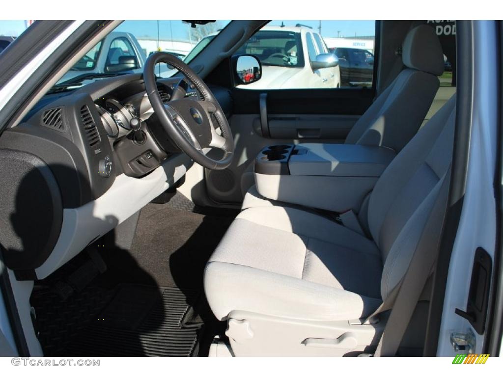 2009 Silverado 1500 LT Extended Cab - Summit White / Light Titanium photo #18