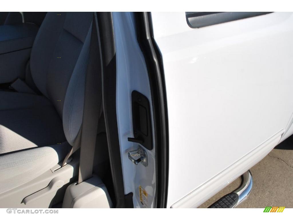 2009 Silverado 1500 LT Extended Cab - Summit White / Light Titanium photo #20