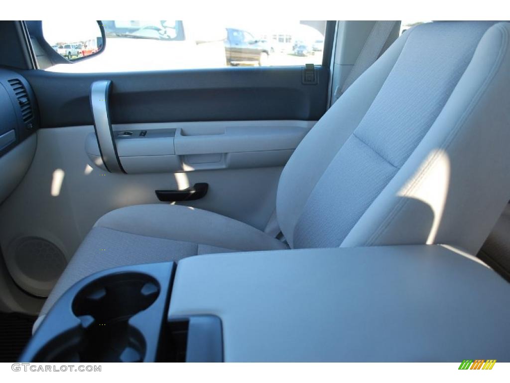 2009 Silverado 1500 LT Extended Cab - Summit White / Light Titanium photo #26