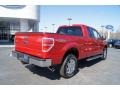  2011 F150 XLT SuperCab 4x4 Red Candy Metallic