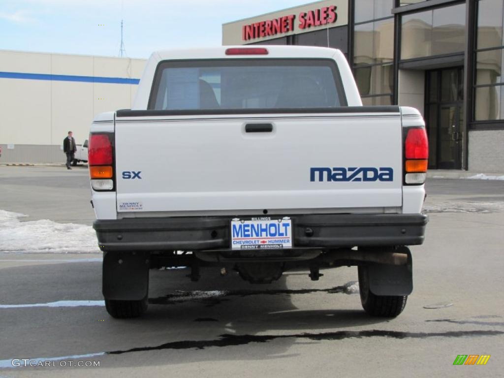 1998 B-Series Truck B2500 SX Regular Cab - Oxford White / Gray photo #5