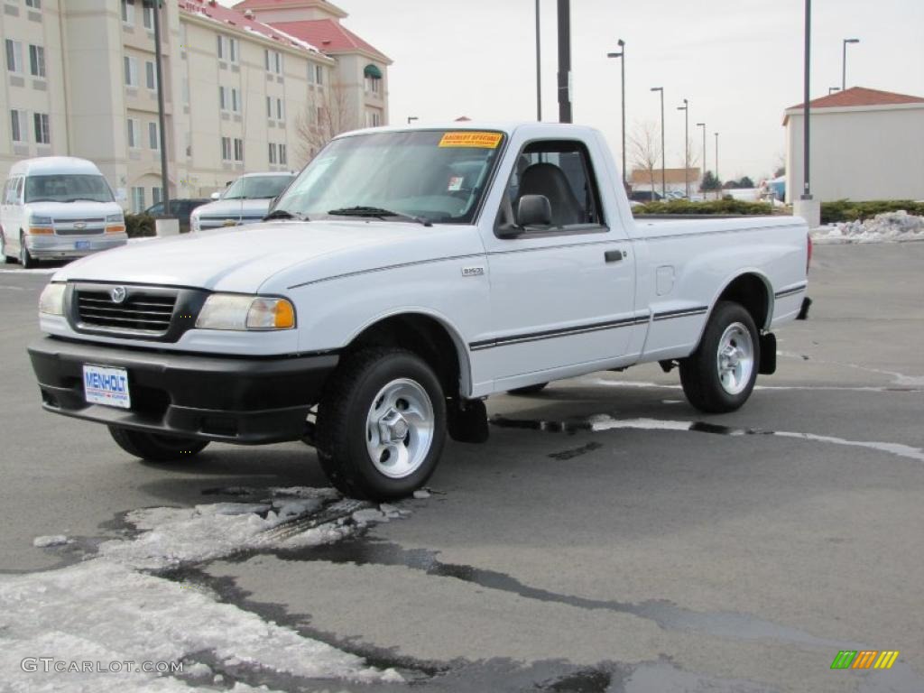 1998 B-Series Truck B2500 SX Regular Cab - Oxford White / Gray photo #7