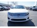 2011 White Platinum Tri-Coat Ford Fusion SEL  photo #7