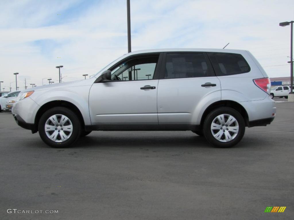 Spark Silver Metallic 2010 Subaru Forester 2.5 X Exterior Photo #46118705