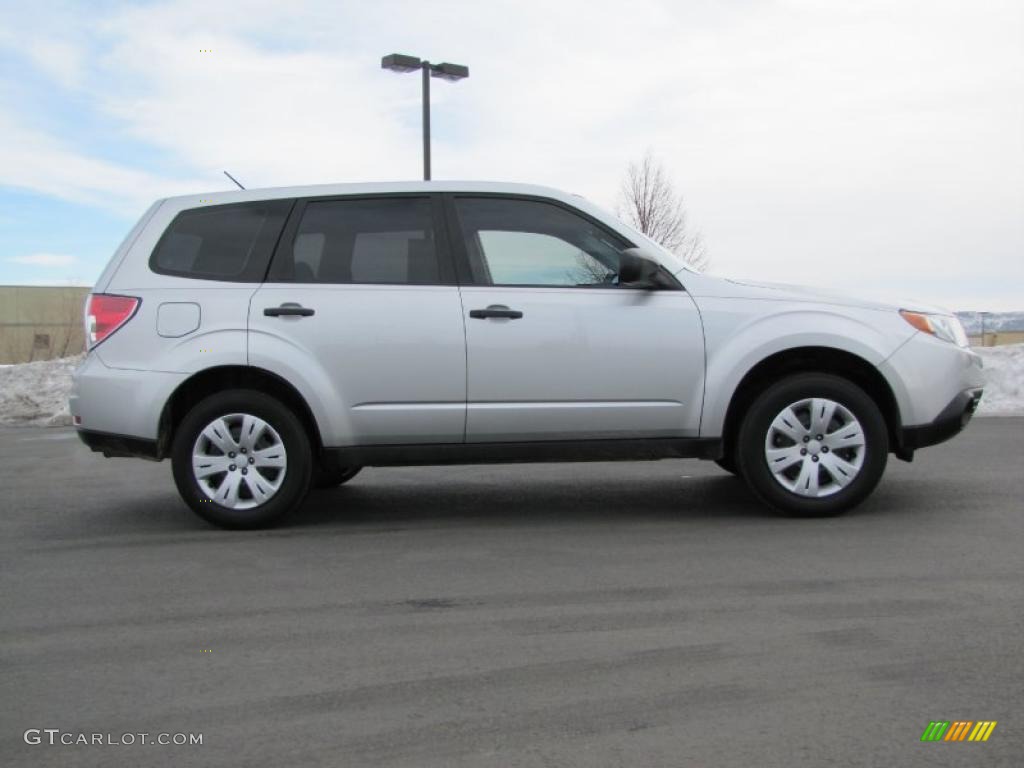 Spark Silver Metallic 2010 Subaru Forester 2.5 X Exterior Photo #46118747