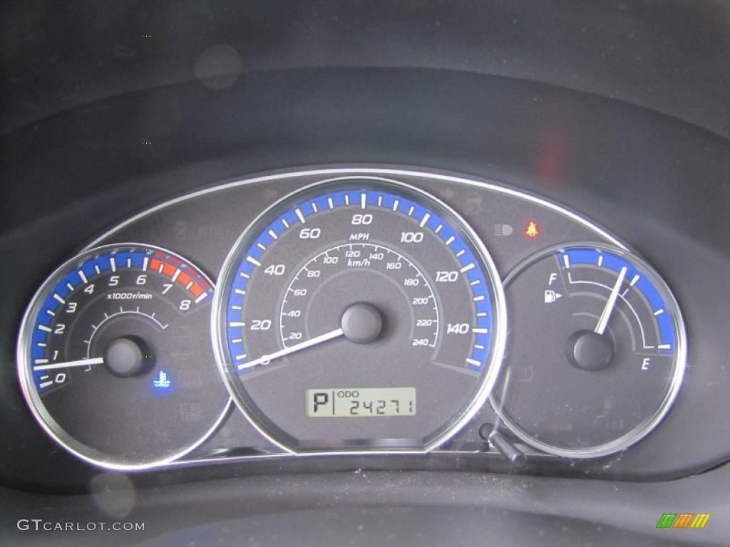 2010 Subaru Forester 2.5 X Gauges Photo #46118831