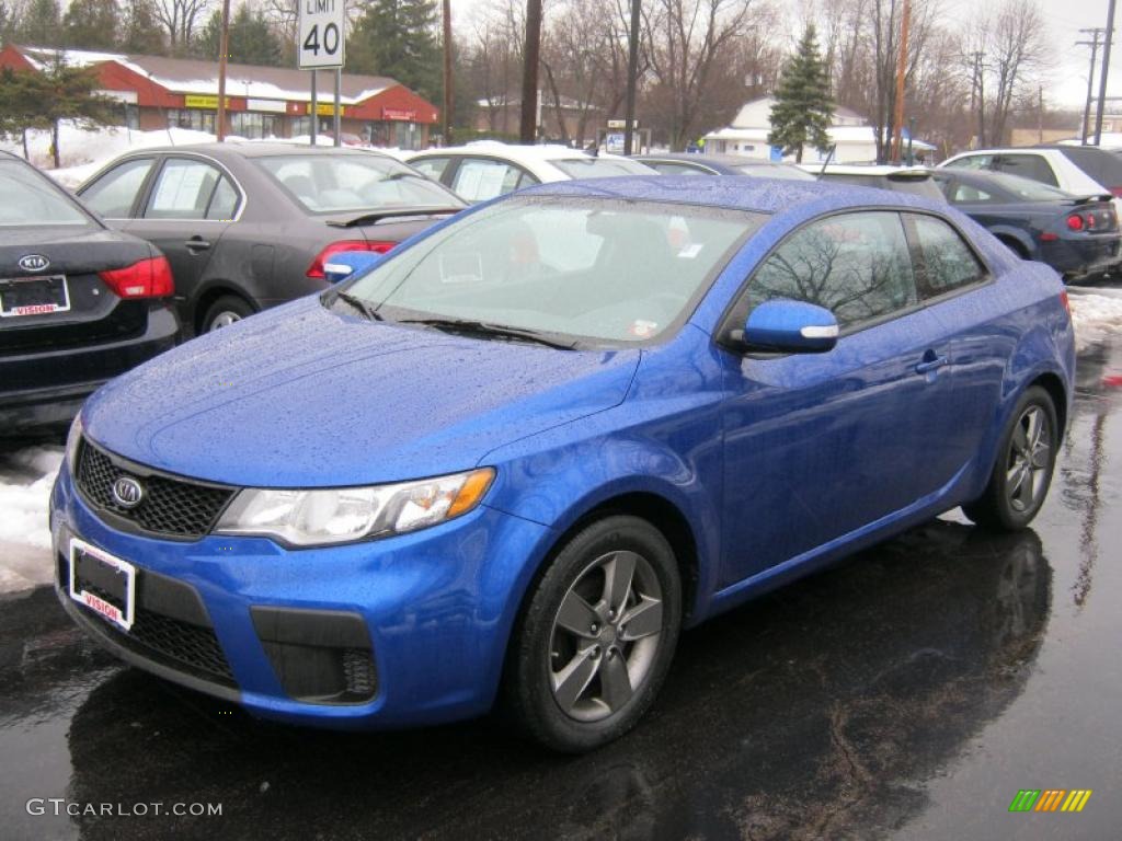 Corsa Blue 2010 Kia Forte Koup EX Exterior Photo #46119017