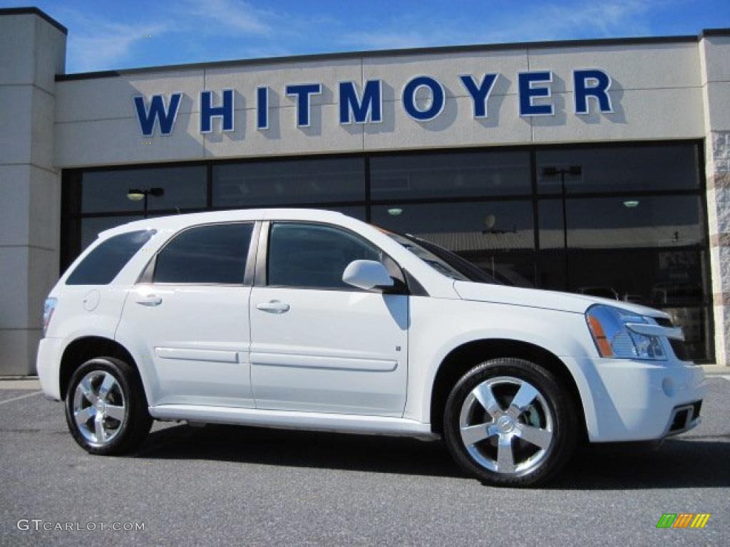 2008 Equinox Sport AWD - Summit White / Ebony photo #1