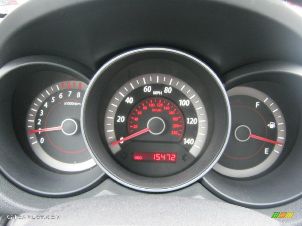 2010 Kia Forte Koup EX Gauges Photo #46119488