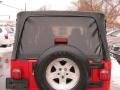 2004 Flame Red Jeep Wrangler Unlimited 4x4  photo #12