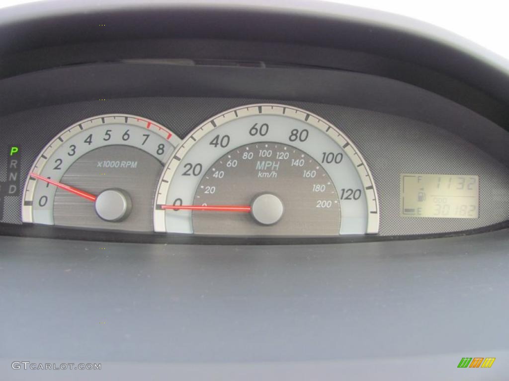 2008 Toyota Yaris S Sedan Gauges Photo #46119923