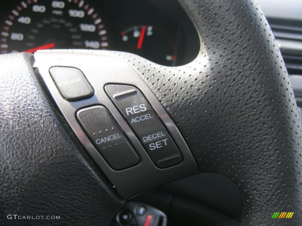 2007 Accord LX Coupe - Nighthawk Black Pearl / Gray photo #9