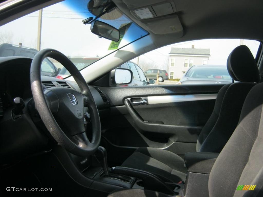 2007 Accord LX Coupe - Nighthawk Black Pearl / Gray photo #23